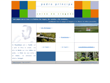 Tablet Screenshot of pedroprincipe.serradaestrela.net